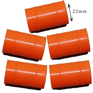 Set of 5 KTM Tailpipe Rubber Joints Orange 22mm fits 2008 65 XC US - Picture 1 of 1