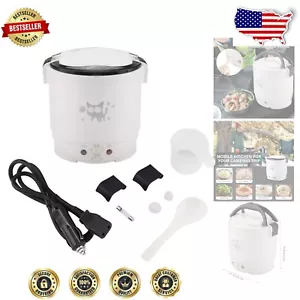 Compact 12V Mini Rice Cooker - Multi-functional Cooking for Modern Lifestyles - Picture 1 of 11