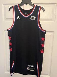 Maglia nera NBA All-Star Game 2019 Lebron Team Vaporknit vuota nuova taglia 48 +4L - Foto 1 di 6