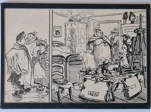 HEINRICH ZILLE Original eigenhändig, Brief, handsigniert, an August Kraus' Frau - Bild 1 von 5