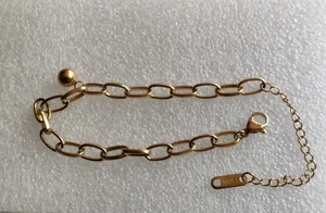 Armband  Goldfarbend Modeschmuck Bettelarmband  - Bild 1 von 2