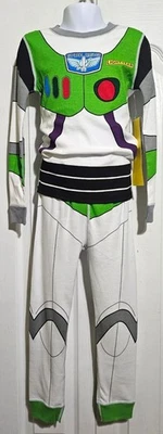 Disney Store Buzz Lightyear Pijama Niños Talla 6 Toy Story Algodón Disfraz PJ Set Foto 1 de 4