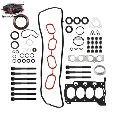 For Toyota Prius V Lexus CT200h 1.8L 2010-15 2ZRFXE Head Gasket With Bolts Set — 第 1/4 张图片