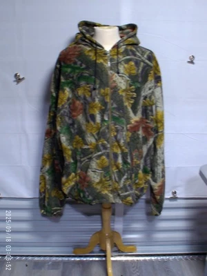 "Pre-Owned" Master Sportsman Rugged Outdoor Gear 3XL Camo Fleece Hoodie - Image 1 of 4