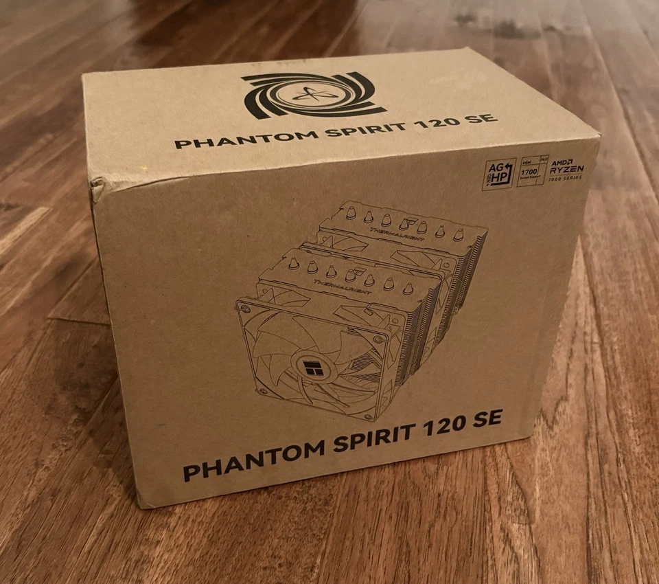 Enfriador CPU Phantom Spirit 120SE ARGB nuevo sin abrir Foto 1 de 2