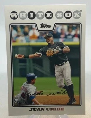 Juan Uribe 2008 Topps - #639 Chicago White Sox - Image 1 of 2