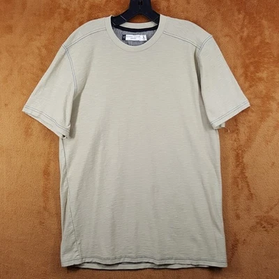 Camisa MODERN CULTURE Para Hombre Grande Tostada Pullover Crew Slub Tejida 100% Algodón Foto 1 de 4