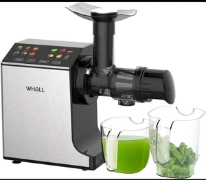 Máquina exprimidora lenta, de masticación y prensa en frío Whall, 2 velocidades ZM1523 - PLATEADA - Imagen 1 de 3