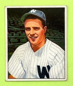 1950 Bowman Eddie Yost Washington Senators All Star World Series Champion - Bild 1 von 2