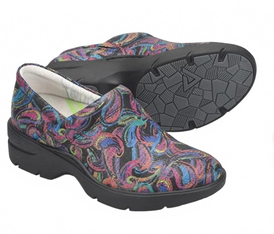 Zuecos Nurse Mates Align Indya - Arco Iris Multi Talla 9.5 Foto 1 de 4