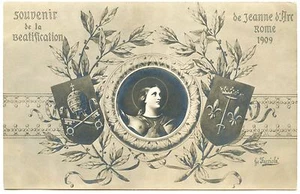JEANNE D'ARC ROME 1909. SOUVENIR DE LA SELIGIFICATION. REMEMBERING. RELIGION - Bild 1 von 1