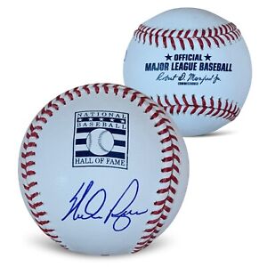 Nolan Ryan Autographed MLB Signed Hall of Fame HOF Baseball Beckett COA + Case