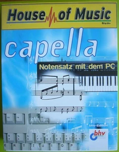 Musiksoftware/ Notensatz -Capella – für ältere Windows Versionen - Bild 1 von 3