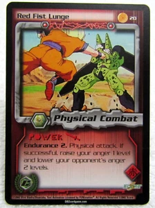 2002 Score Unlimited Dragon Ball Z DBZ CCG TCG Red Fist Lunge #20 Goku Cell - Picture 1 of 4