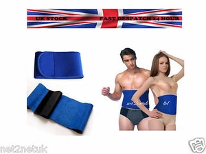 UNISEX NEOPRENE LOWER BACK WAIST LUMBAR SUPPORT BELT SPORT BACKACHE MEN WOMEN - Picture 1 of 1