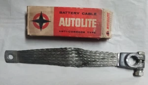 Cable de batería AutoLite 10" de colección nuevo stock antiguo NUEVO EN CAJA PT # 6092 - Imagen 1 de 3