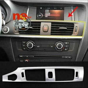 ABS Center Dashboard Air Outlet Vent Frame Trim For BMW X3 F25 X4 F26 2012-2017 - Picture 1 of 7