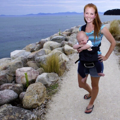 New w/box SnazzyBaby Deluxe 3-n-1 Plus Combo Carrier Black Leg Warmer Adjustable - Image 1 of 4