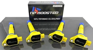 4 PACK PERFORMANCE IGNITION COILS FOR 08-17 HONDA ACCORD CRV CR-V 2.4L CIVIC SI - Picture 1 of 3