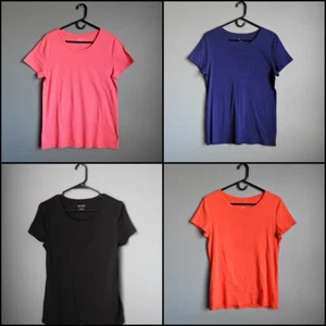 Bundle of 4 New Directions Crew Neck Short Sleeve Shirts, Size L - Picture 1 of 9