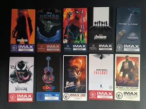 Regal cinema IMAX collectible ticket Limit lot of 10 - Picture 1 of 2