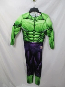 Disfraz de Hulk Niños Grande Marvel Vengadores Mono Acolchado Solo Verde Sin Máscara Nuevo - Imagen 1 de 10