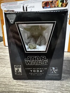 Mini Busto Gentle Giant Star Wars Spirit of Yoda 2007 Celebración IV Exclusivo - Imagen 1 de 7