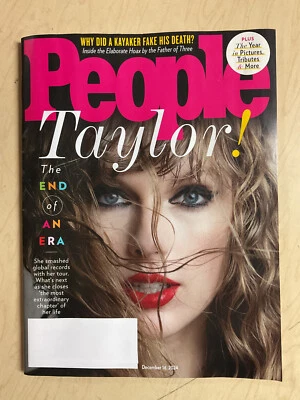 декабрь 2024 People журнал TAYLOR SWIFT обложка + год в фотографиях - Изображение 1 из 4
