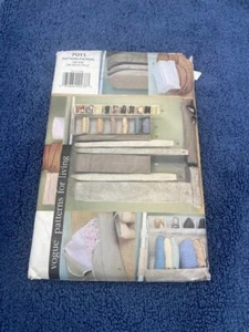 Vogue 7011 Sewing Pattern Closet Organizers etc - Picture 1 of 2