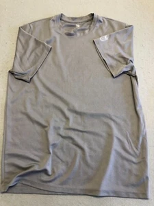K.Swiss T Shirt Mens Extra Large Gray Activewear Casual Mesh Tee - Picture 1 of 4
