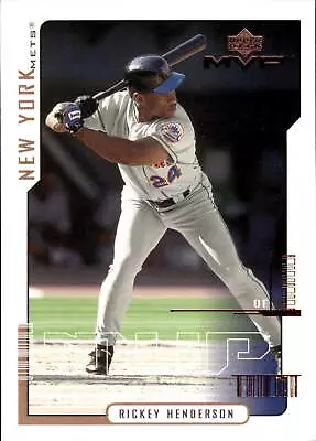 2000 Upper Deck MVP #118 Rickey Henderson - Image 1 of 2