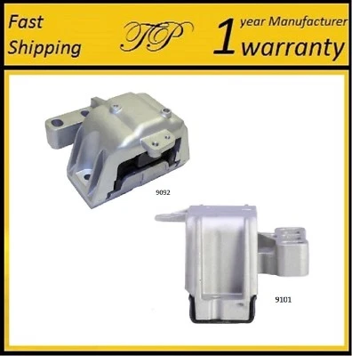 2 PCS FRONT MOTOR & TRANS MOUNT FOR 2002 Volkswagen Golf 2.0L - Image 1 of 4