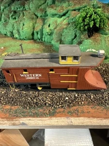 Ho Scale Vintage Snowplow Western Lumber Co. - Picture 1 of 5