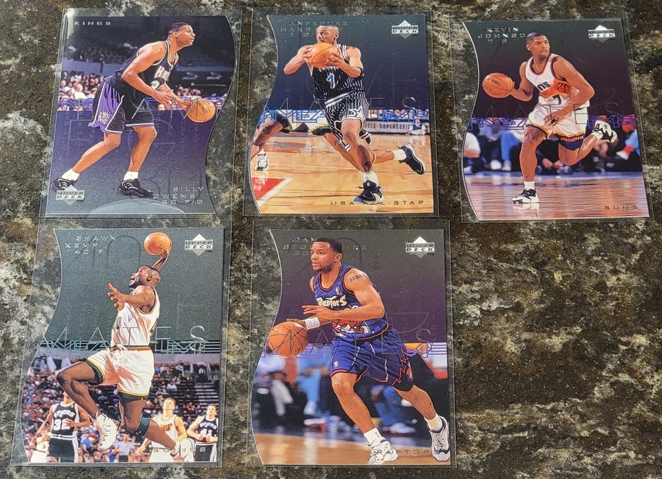 Lote de tarjetas troqueladas 1996-97 Upper Deck Baloncesto Teammates (7)  Foto 1 de 4