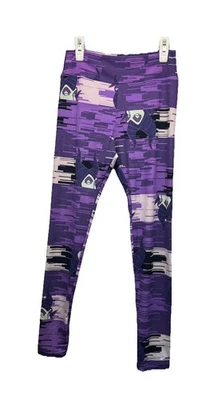 Lularoe Disney Villains OS Women's Leggings Maleficent Purple  - Imagem 1 de 4