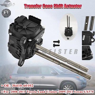 Actuador de cambio de caja de transferencia para Toyota Land Cruiser Lexus LX570 2008-2011 5,7 L Foto 1 de 4