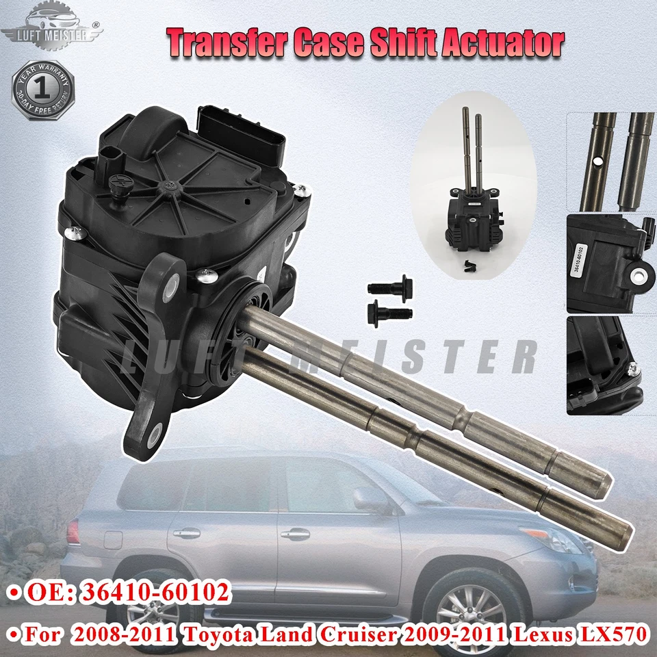 Actuador de cambio de caja de transferencia para Toyota Land Cruiser Lexus LX570 2008-2011 5,7 L Foto 1 de 4