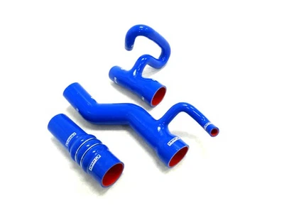 Kit de mangueira OBX Turbo 1992-1994 Audi S4 C4 2.2L 1995-1997 S6 C4 2.2L azul 3 peças - Imagem 1 de 2