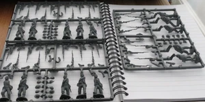 Perry Miniatures American Civil War Confederate Infantry 1861-1865 3 xSprue 28mm - Picture 1 of 2