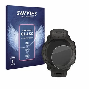 Do Garmin Instinct Solar Hartowane szkło Ochrona ekranu Przezroczysta - Zdjęcie 1 z 8