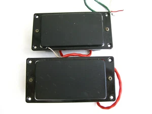 Vintage Tokai Hondo Guitar Les Paul Humbuckers Set Pickups for Project Upgrade - Picture 1 of 9