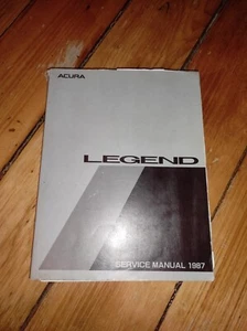 Genuine OEM First gen 1987 Honda Acura Legend 4 Dr Shop Service Manual KA3 C25A - Picture 1 of 10