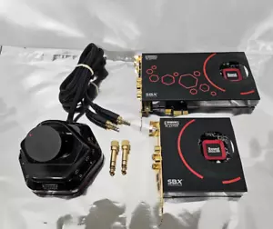 Creative Sound Labs Blaster SB1510 Studio PCI E Sound Card + SB1510A + SB1521 - Picture 1 of 17