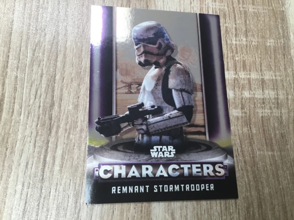 STAR WARS TOPPS MANDALORIAN SAISON 1 ET 2.  REMNANT STORMTROOPER MATRICULE 08/50 - Photo 1/3