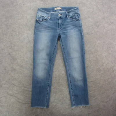 Pantalones de mezclilla ajustados para mujer Guess 26 azul lavado a la piedra Foto 1 de 4