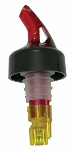 Vertedores medidos de plástico amarillo Update International (MP-8) 1-1/2 oz [Juego de 12] Foto 1 de 1