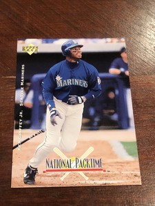 Ken Griffey Jr. 1995 Upper Deck National Packtime Card
