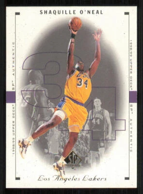 1998-99 SP Authentic #46 Shaquille O'Neal - Image 1 of 2