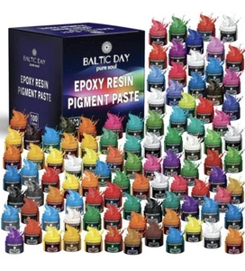 Baltic Day Resin Pigment Paste - 200 Jars - 0.35oz Each - Art Supplies - NEW - Picture 1 of 14