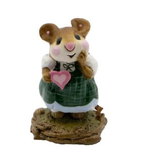 Wee Forest Folk M-080 Girl Sweetheart - Plaid Special (Retired) - Picture 1 of 1
